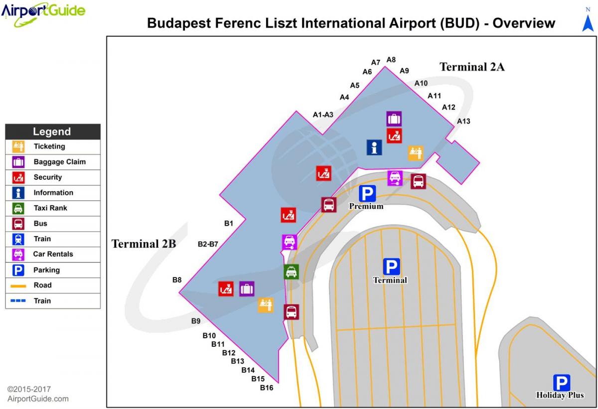 budapest peta bandara