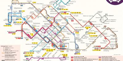 Peta budapest bis listrik