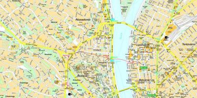 Peta kota budapest dan sekitarnya