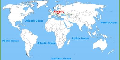 Peta dunia hongaria budapest